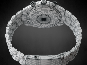 omega speedmaster watch 3D 모델