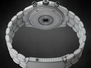 omega speedmaster watch 3D Model