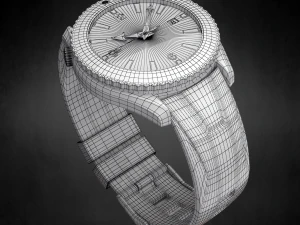 omega seamaster watch 3D Model