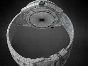 omega seamaster watch 3D 模型
