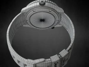 omega seamaster watch 3D Model