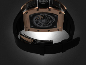 richard mille watch Model 3D