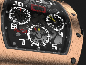 richard mille watch Model 3D