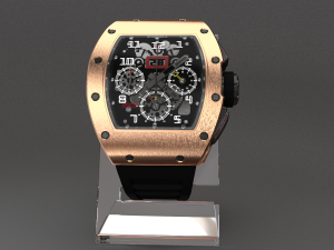 richard mille watch Model 3D