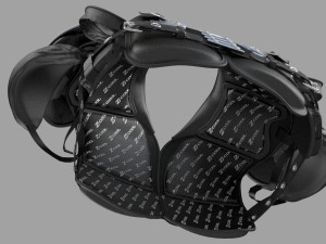 football shoulder pad Modelo 3D