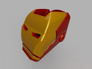 आयरन मैन हेलमेट पेंसिल बॉक्स 3D प्रिंट मॉडल