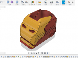 iron man helmet pencil box Modello di stampa 3D