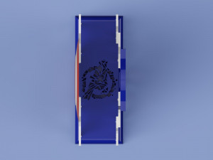 napkins holder with captain america shields 3D Принт Модель