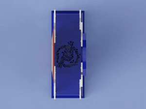 napkins holder with captain america shields 3D Print Model