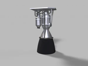 rocket engine 3D Model
