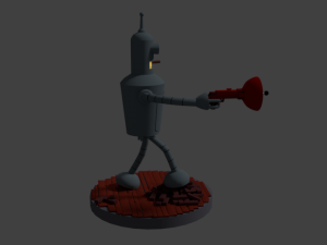 bender 3D-Druckmodell
