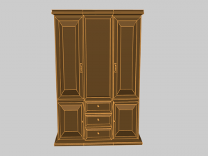upboard 3D-Modell