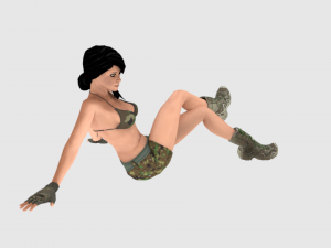 sexy woman 3D Model