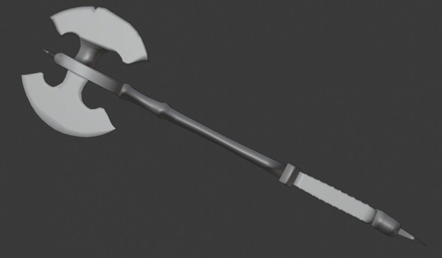 Hacha Vikinga - 3D model by Danfex (@Danfex) [2e0c330]