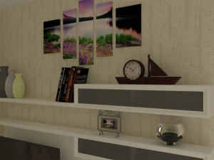 living room 3D Model