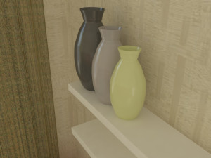 living room Modello 3D