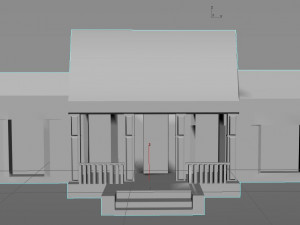 house 3D मॉडल