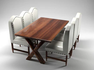 dinner table 3D Model