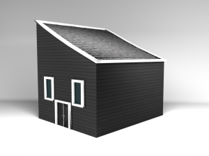 low poly house 3D Model