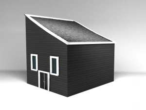 low poly house 3D Model