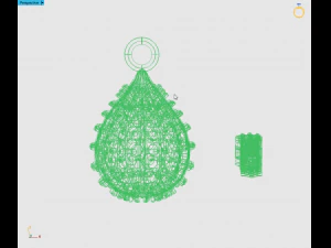 oval shaped earrings 3D Print Model