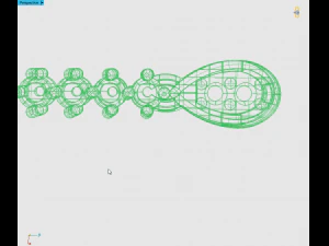 oval shaped earrings 3D Print Model