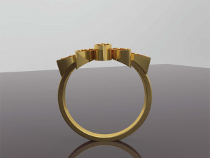 marquise ring Model Cetak 3D