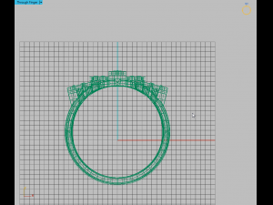 marquise ring Model Cetak 3D