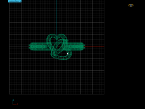 heart shape dual ring Model do druku 3D