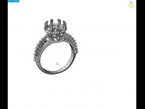 indian style ring 3D Print Model