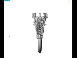 indian style ring 3D Print Model