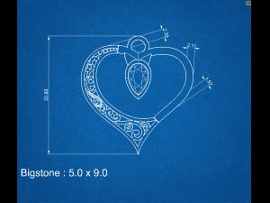 heart pendant Model Cetak 3D