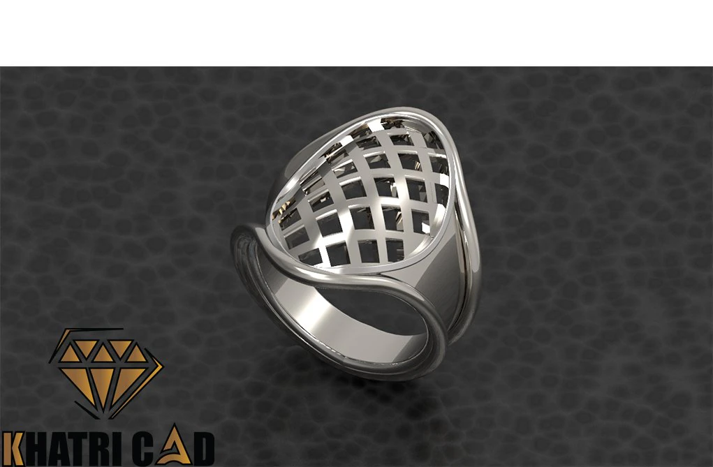 oval shape men ring 3D Print Model .c4d .max .obj .3ds .fbx .stl .blend 