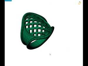 oval shape men ring 3D Print Model