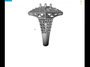 flower box ring with beads 3D Print Model