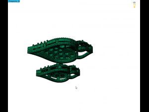 indian style gold pendant full set 3D Print Model