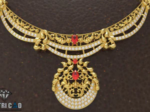 bridal necklace 3D Print Model