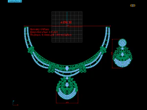 bridal necklace 3D Print Model