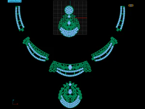 bridal necklace 3D Print Model