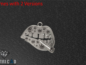hip hop jewelry pendant 3D 打印模型