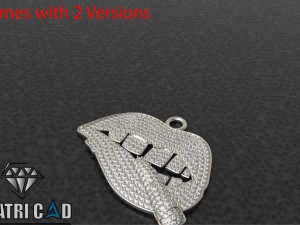 hip hop jewelry pendant 3D Принт Модель