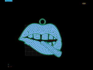 hip hop jewelry pendant 3D Print Model