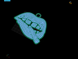 hip hop jewelry pendant 3D Print Model