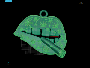 hip hop jewelry pendant 3D Принт Модель