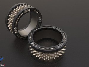 dungeon skull ring Model do druku 3D