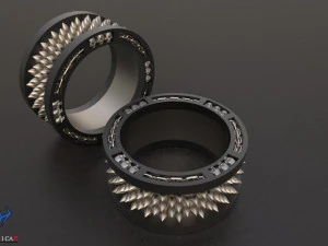 anello del teschio del dungeon Modello di stampa 3D