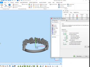 alphabet ring 3Dプリントモデル