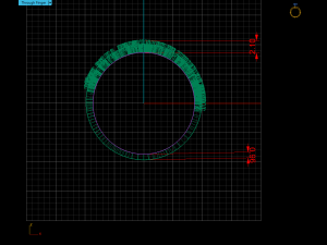 alphabet ring 3Dプリントモデル