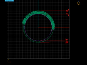alphabet ring 3D Print Model