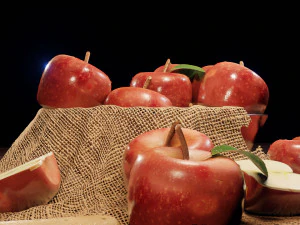 apples low poly 3D Model